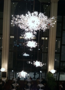 Chandelier in the Lobby.  Huge and beautiful.
